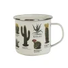 Tasse émail Botanique