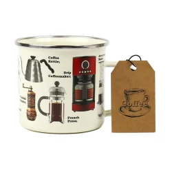 Tasse émail Café