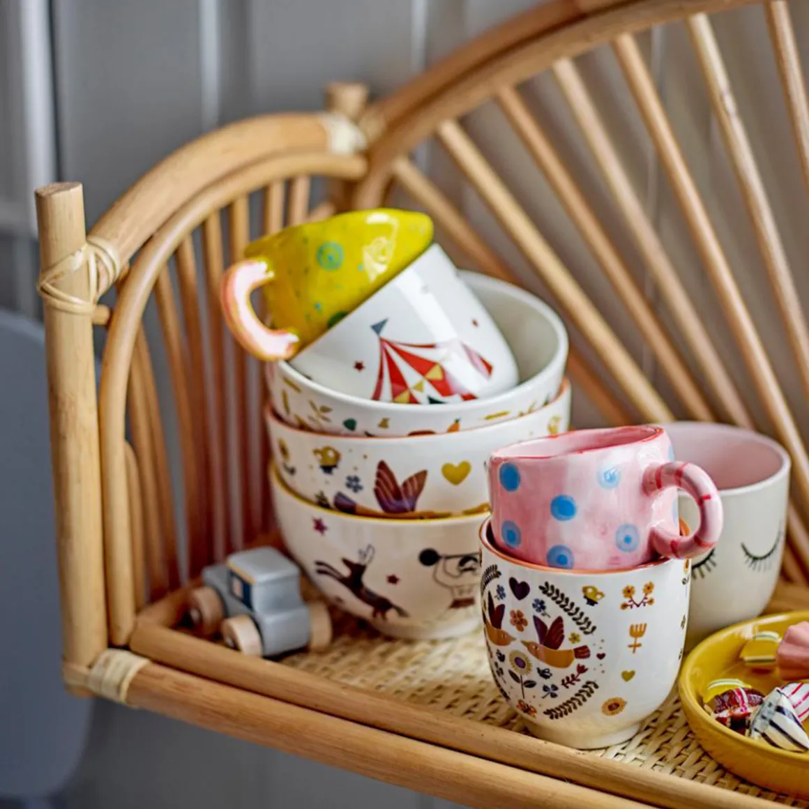 Tasse Nini en Grès - ? 7 cm x h 6 cm - Rose