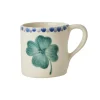 Tasse Trèfle peint à la main en céramique