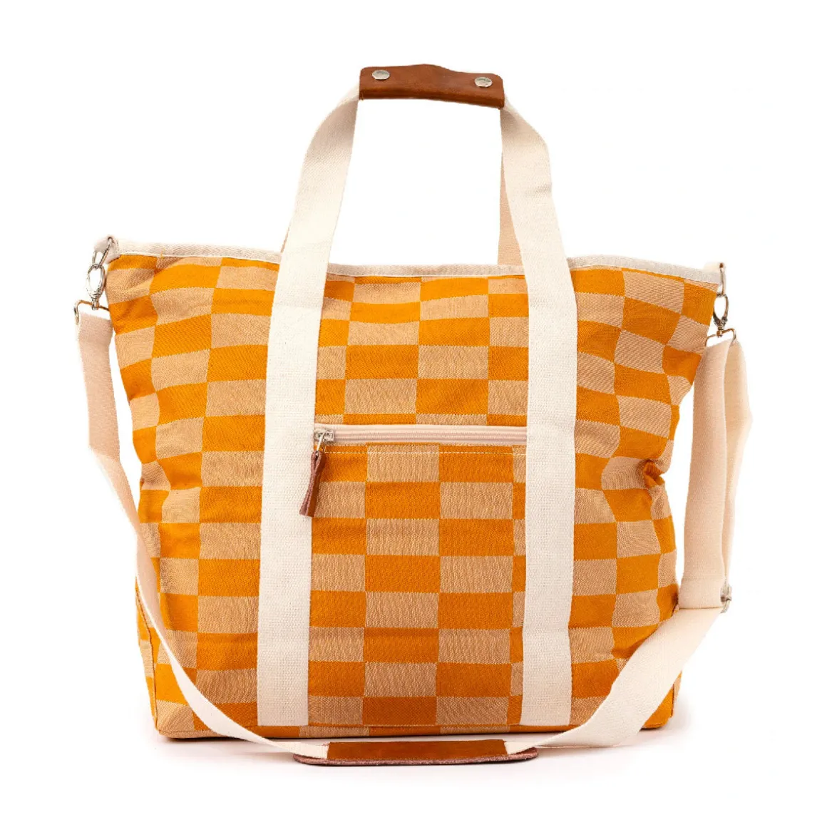 Tote bag Glacière - Vintage Doré Checker