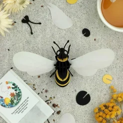 Trophée Origami Abeilles Ailes Transparentes