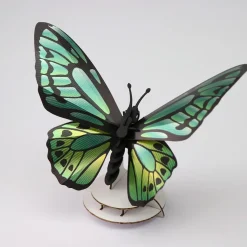 Trophée Origami Papillon Birdwing - Vert