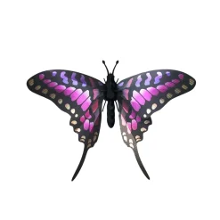 Trophée Origami Papillon Épée Rose