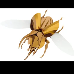 Trophée Origami Scarabée Atlas Doré