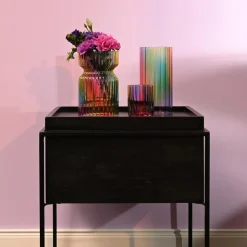 Vase Jacquard ondulé - 19 cm