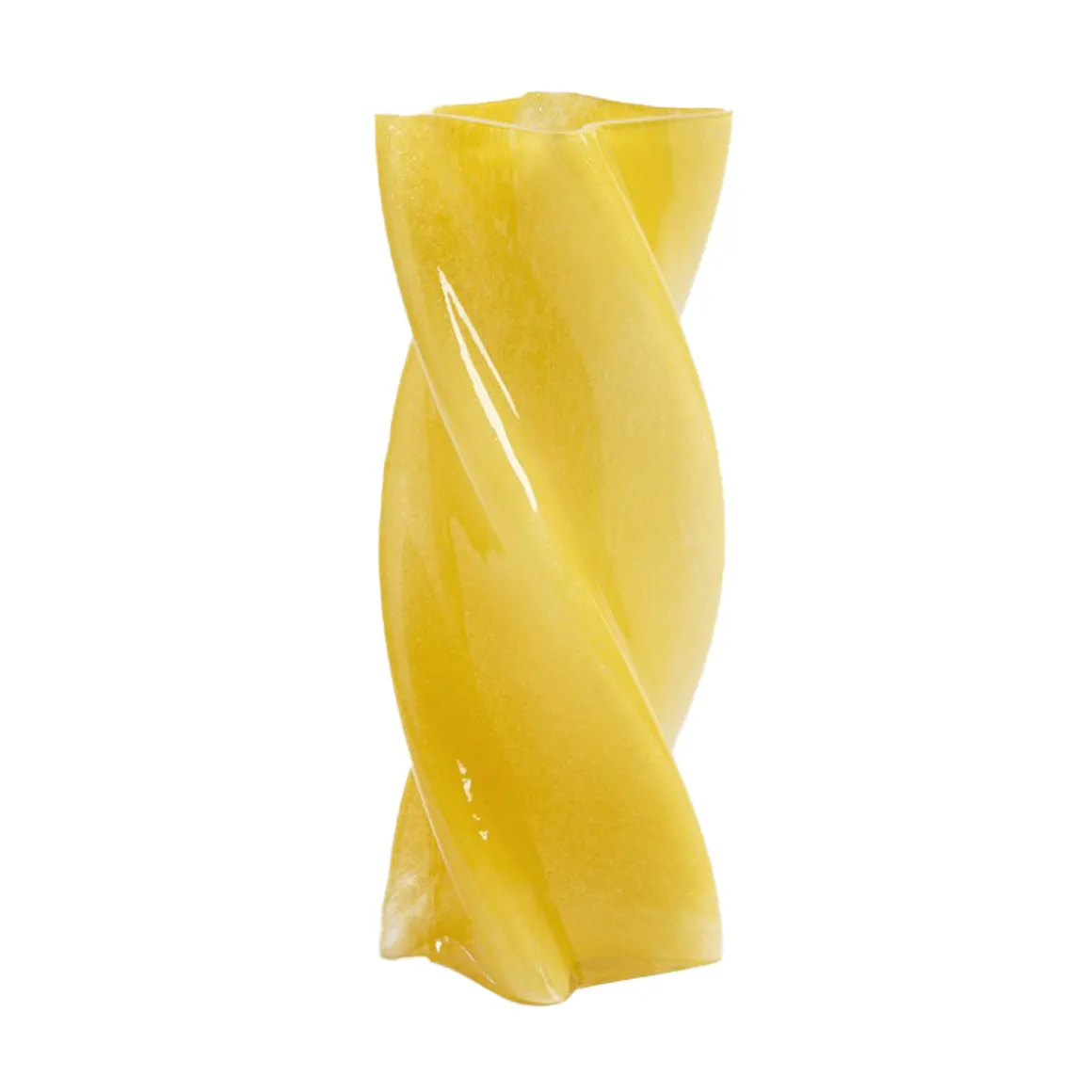 Vase Marshmallow Opaque - Jaune