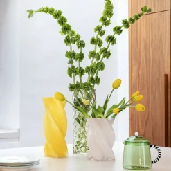 Vase Marshmallow Opaque - Jaune