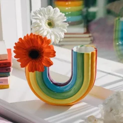 Vase Rainbow Double en céramique