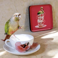 Vide-poche carré Flamingtea - 15 × 15 cm