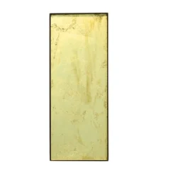 Vide-Poche en verre et feuille d'or - Gold leaf - 46 x 18 cm