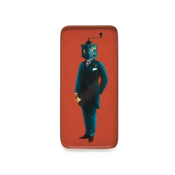 Vide-poche rectangulaire Moulinos en fer - 12,5 × 28 cm