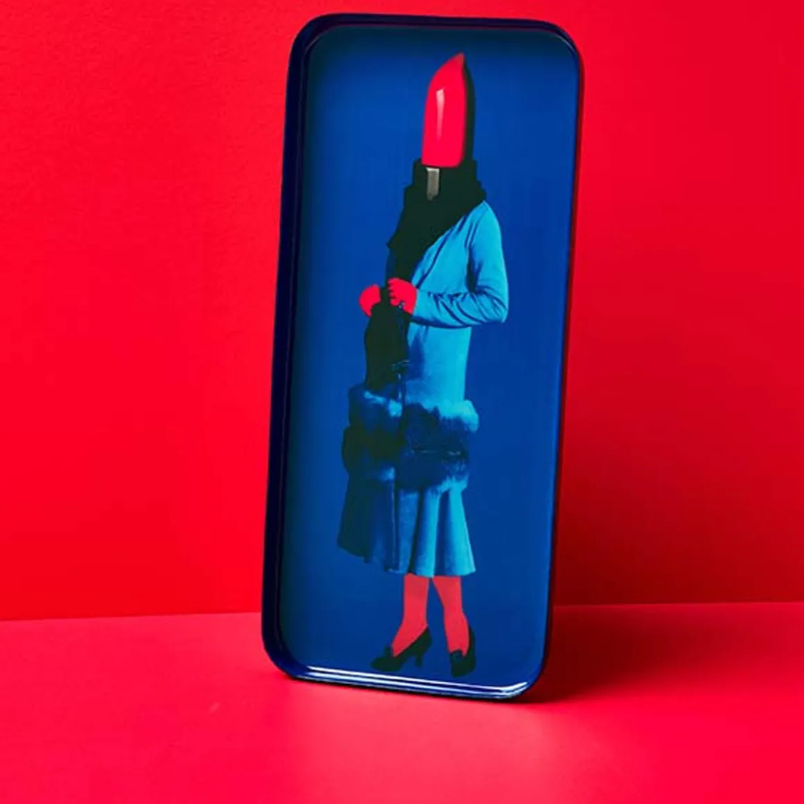 Vide-poche rectangulaire Misstick - 12,5 × 28 cm